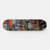 Skateboard Art de graffiti Planche à roulettes (Horz)