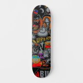 Skateboard Art de graffiti Planche à roulettes (Recto)