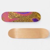 Skateboard art de la couleur vibratoire (Horz)