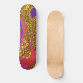 Skateboard art de la couleur vibratoire (Recto)