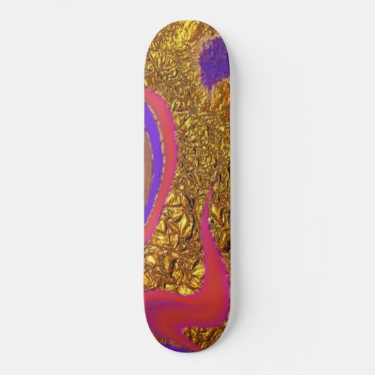 Skateboard art de la couleur vibratoire (Recto)