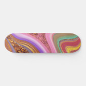 Skateboard art de la couleur vibratoire (Horz)