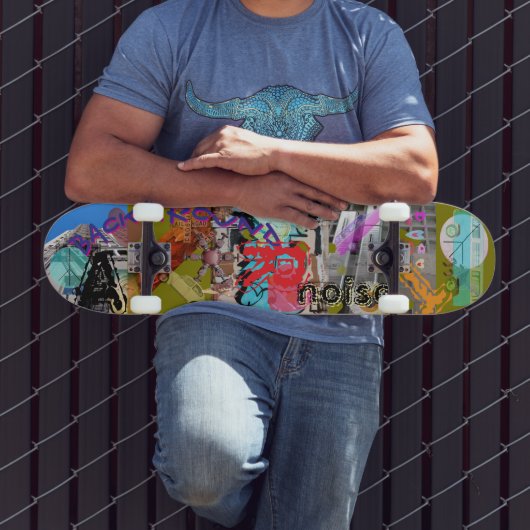 Skateboard Art de la vie urbaine industrielle (Extérieur 3)