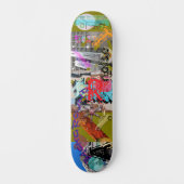 Skateboard Art de la vie urbaine industrielle (Recto)