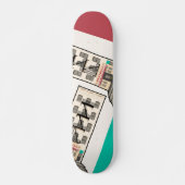 Skateboard Art de l'architecture new-yorkaise moderne (Devant)