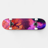 Skateboard Art de luxe inspiré des aurores (Horz)