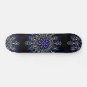 Skateboard Art de rue Mandala Abstrait (Horz)