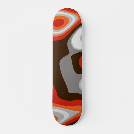 Skateboard Art déco (Devant)