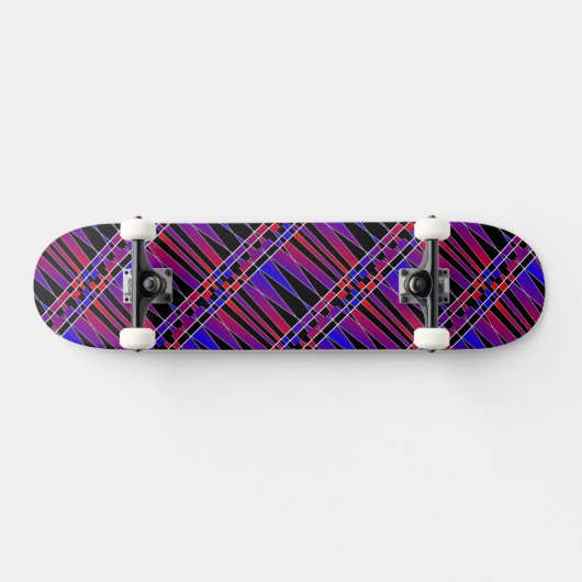 Skateboard Art déco "fracturé" par Kenneth Yoncich (Horz)