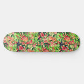Skateboard Art des roses rouges (Horz)