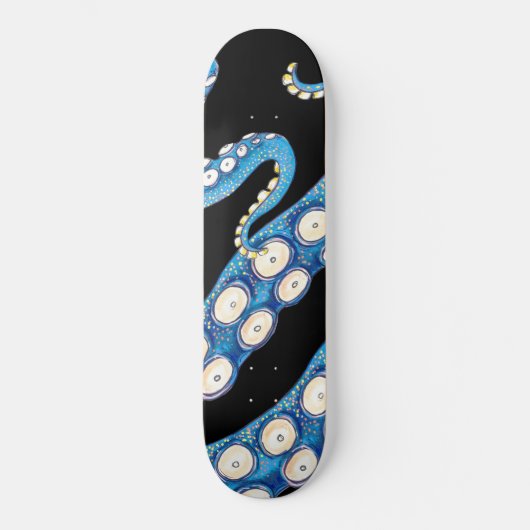 Skateboard Art des Tentacles de Kraken (Recto)
