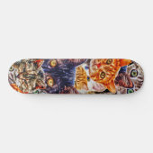Skateboard Art du chat (Horz)
