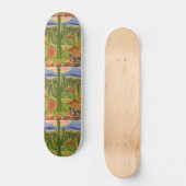 Skateboard Art du désert de l'Arizona (Recto)