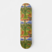 Skateboard Art du désert de l'Arizona (Devant)