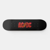 Skateboard Art du logo ACDC (Horz)