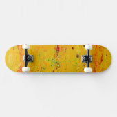 Skateboard Art esthétique jaune cool (Horz)