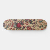 Skateboard Art floral de la tapisserie (Horz)