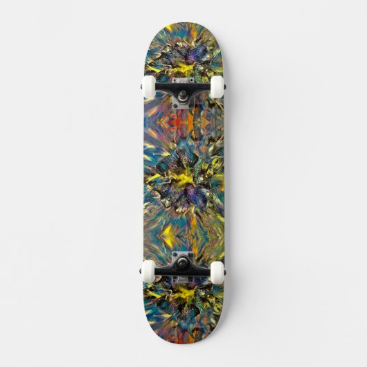 Skateboard Art fluide / Peinture (Recto)