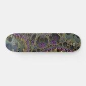 Skateboard ART fractal MONDE FLORAL (Horz)