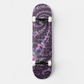Skateboard Art groovy tripant funky psychédélique spirale fra (Recto)