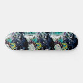 Skateboard art historique joutant de chevaux de chevaliers (Horz)