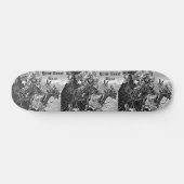Skateboard art historique joutant de chevaux de chevaliers (Horz)