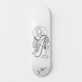 Skateboard Art lié Jésus Imprimer (Recto)