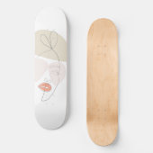 Skateboard Art minimaliste (Recto)