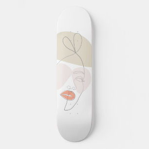 Skateboard Art minimaliste