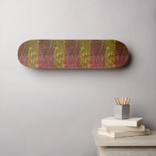 Skateboard Art mural des années 60