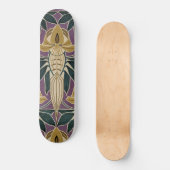 Skateboard Art Nouveau Design #1 @ VictoriaShaylee (Recto)
