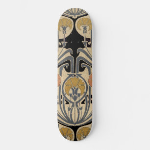 Skateboard Art Nouveau Design #7 @ VictoriaShaylee