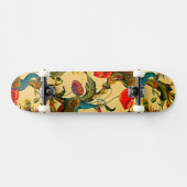 Skateboard Art Nouveau Elégance : Sidewall, The Peacock, 1896 (Horz)