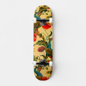 Skateboard Art Nouveau Elégance : Sidewall, The Peacock, 1896 (Recto)