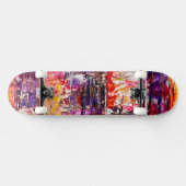 Skateboard Art Peint Unique (Horz)