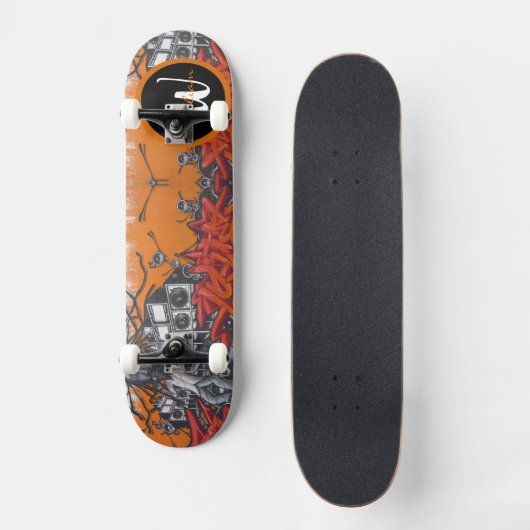 Skateboard Art urbain (Recto)