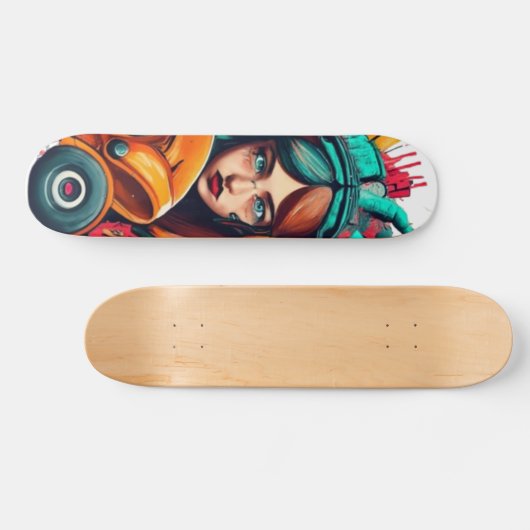Skateboard art urbain (Horz)