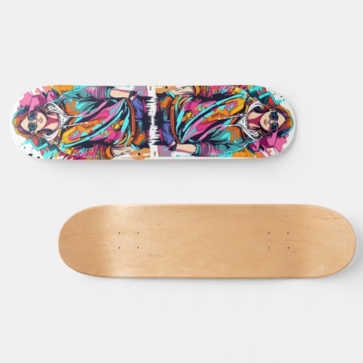 Skateboard art urbain (Horz)