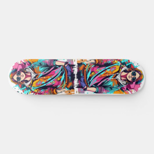 Skateboard art urbain (Horz)