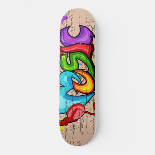 Skateboard Art urbain 10. (Recto)