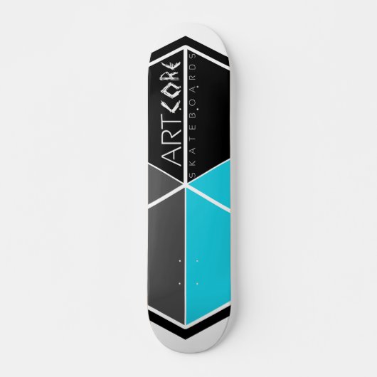 Skateboard ArtCore Skateboards/Big Logo BLUE (Devant)