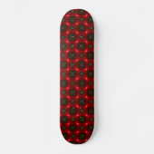 Skateboard Artdeco de Noël en style rétro (Recto)