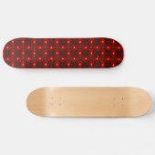 Skateboard Artdeco de Noël en style rétro (Horz)