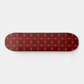 Skateboard Artdeco de Noël en style rétro (Horz)
