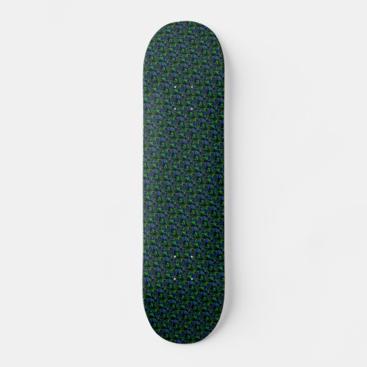 Skateboard Artdeco fou à Funky Rainbow Style (Recto)