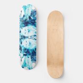 Skateboard Artic Fox Dreamcatcher Ice Blue Floral (Recto)