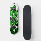 Skateboard Artsy Green (Recto)