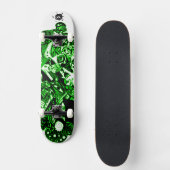 Skateboard Artsy Green (Recto)