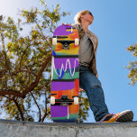 Skateboard Artwork Artwork Arc-en-ciel coloré Abstrait et ten<br><div class="desc">Ride dans le style avec notre skateboard créatif unique et élégant abstrait coloré. Ce tableau dynamique n'est pas seulement pour la croisière, c'est une toile pour l'expression artistique. Améliorez votre expérience de patinage avec ce skateboard distinctif qui ajoute une explosion de créativité à vos mouvements. #Skateboard #AbstractArtwork #ColorfulDesign #ArtisticExpression #DistinctiveRiding...</div>
