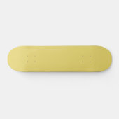 Skateboard Arylide jaune (couleur solide) (Horz)